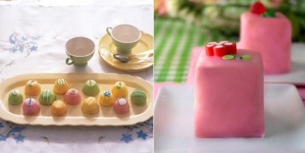 Mandľový výkusok lahodný petitfours pralinky dezert lahodný recept