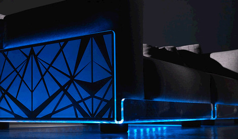 Pohovka s LED podsvietením od spoločnosti Colico LED osvetlená sedačka od Colico - dreick