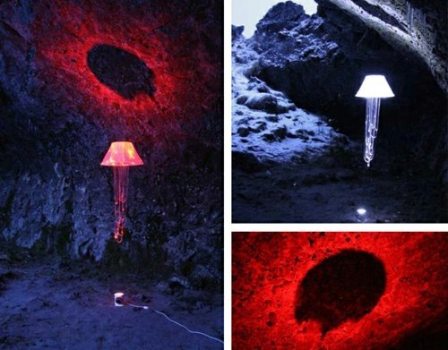 Nápad na osvetlenie lampy pre medúzy osvetlenie domu