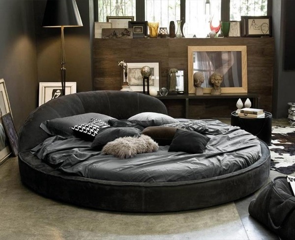 Dizajn koženej postele Kožené prevedenie postele Dandy