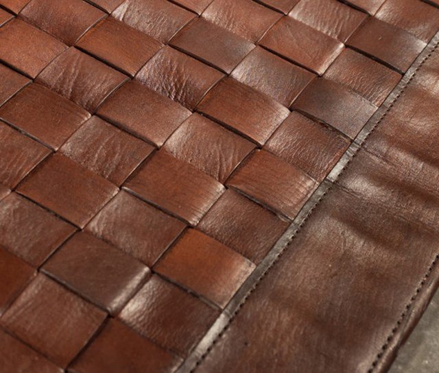 Exkluzívna domáca dekorácia kobercov z hnedého dizajnu designteppich exkluzívna domáca dekorácia z hladkej kože
