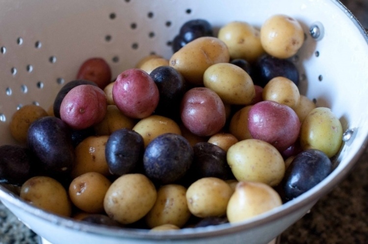 Ľahké letné recepty-zemiakový šalát-dúha-čisté-čisté-kuchár-pripraviť