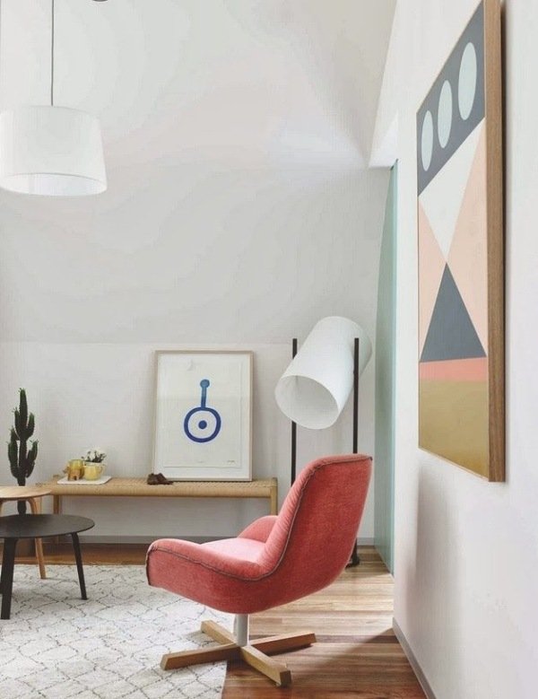 čítací kút dizajnový nábytok čalúnený čítací nábytok osvetlenie kresla