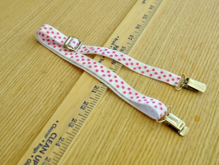 Vytvorte si vlastné gumené záložky s punkovými vzormi urobte si záložky sami gumičky podväzky diy bodkový vzor