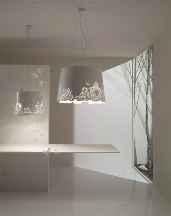 romantické závesné svetlá-dizajn obývačky