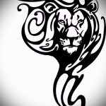 oroszlán tetoválás minták lányoknak - tetoválásminták a 29042916 11