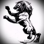 oroszlán tetoválás vázlatok - tetoválás minták a 29042916 -tól 3