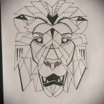 oroszlán tetoválás vázlatok - tetoválásminták a 29042916 -tól 7