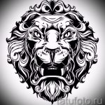 oroszlán tetoválás vázlatok - tetoválásminták a 29042916 17