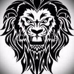 oroszlán tetoválás vázlatok - tetoválásminták a 29042916 18