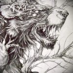 conceptions de tatouage lion sourire sur ses épaules - images pour les tatouages ​​de 29042916 2