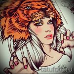 croquis d'un tatouage de tête de lion - képek a 29042916 -as számhoz