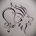 Oroszlán tetoválás minták 1