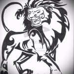 oroszlánfelfogások de tatouage pour les hommes - les images pour les tatouages ​​de 29042916 1