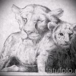 oroszlán tetoválás minták az alkaron - képek tetoválásokhoz a 29042916 -ból 2