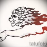 Löwe Tattoo -Designs auf dem Unterarm - Bilder für Tätowierungen von 29042916 1