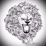 vázlatok egy oroszlán tetoválásról a kezén - rajzok tetoválásokhoz a 29042916 -ból 2