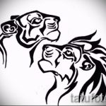 vázlatok tetoválás oroszlán és oroszlán 2