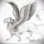 vázlatok tetovált oroszlán szárnyakkal - tetováló képek a 29042916 -ból 3