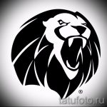 Skizzen eines Löwen -Tattoo auf der Hand - Zeichnungen für Tätowierungen von 29042916 3