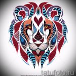 tetoválás vázlatok oroszlán a borjút - rajzok tetováláshoz a 29042916 6