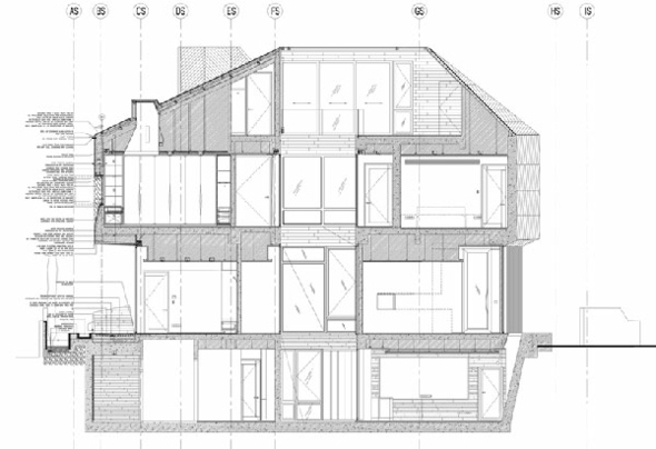futuristický stereoskopický dom od Pencilplan futuristický dom od Pencilplan