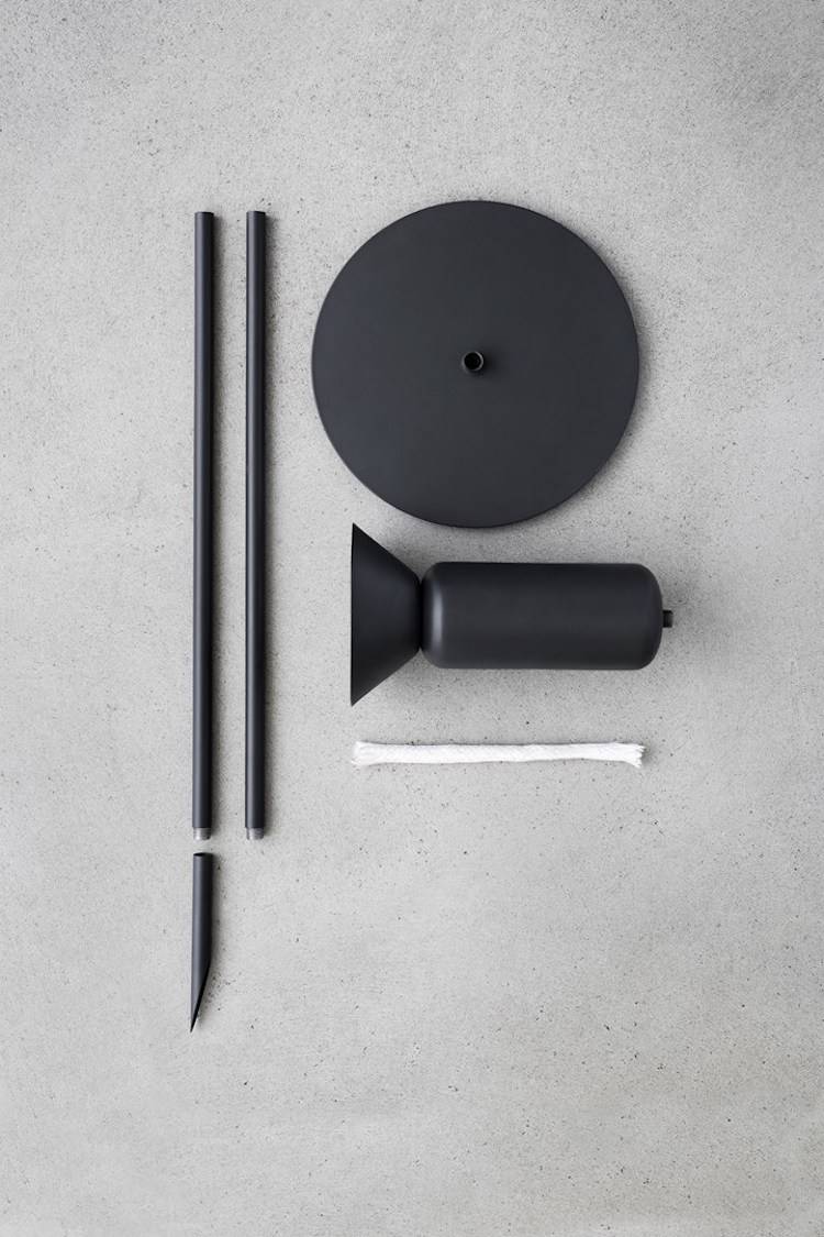 Svetlá v záhrade je možné využiť rôznymi spôsobmi Svetlá v záhrade -olejová lampa-dizajn-diely-lampa-detail