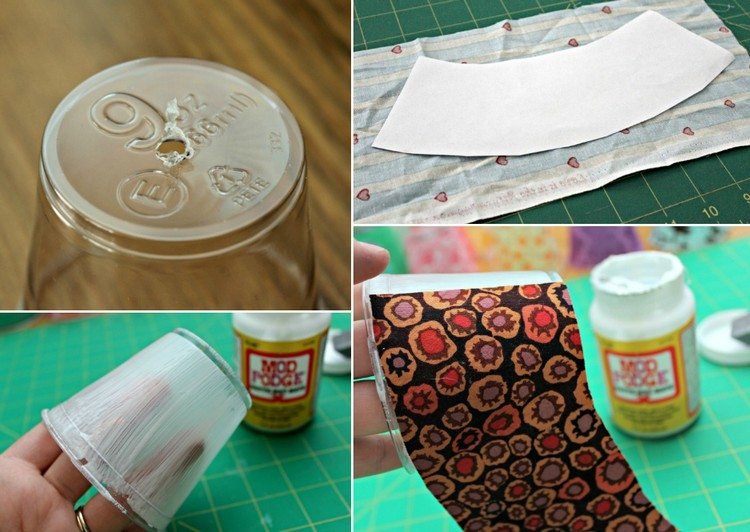 rozprávkové svetlá-drotár-hrnček-látka-návod-šablóna-kreatívny nápad