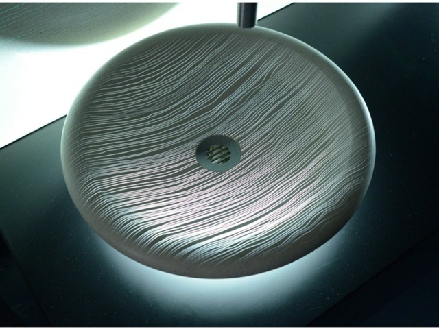 Kúpeľňový dizajn ľahký betón moderný štýlový minimalistický