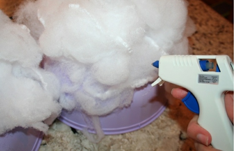 fialoví prisluhovači zlo urob si sám návod vata na vlasy