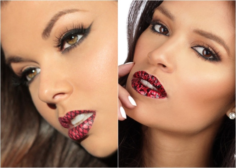 lip-tetovanie-na-palicu-červená-sieťovina-trblietky