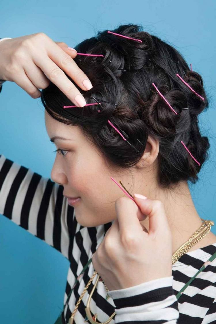 Kučery bez tepla Účesy rýchle účesy s návodom