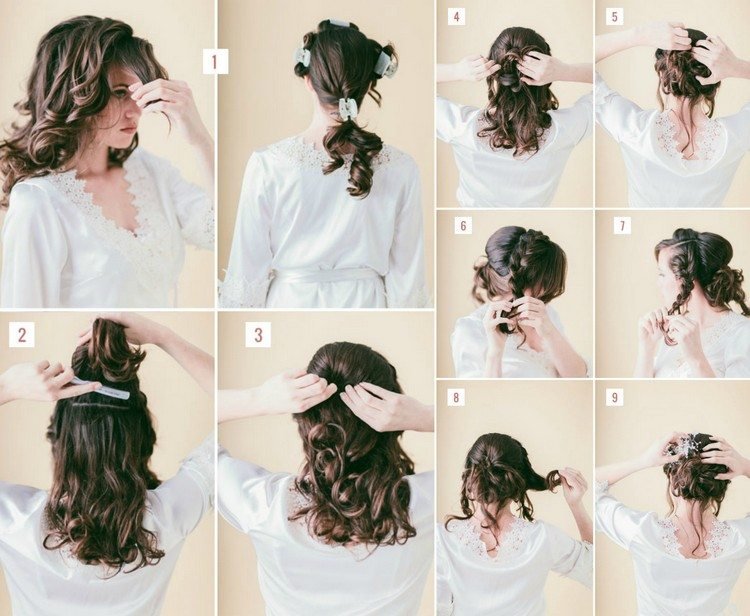 jednoduché-aktualizačné-svadobné-svadobné-účesy-urob si sám-kroky-kroky