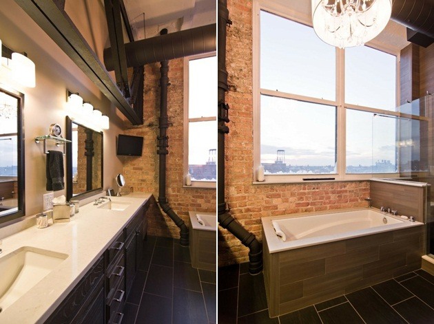 Priemyselná závesná lampa do tehlovej steny Prívesný vaňový štýl v ľahkom industriálnom štýle