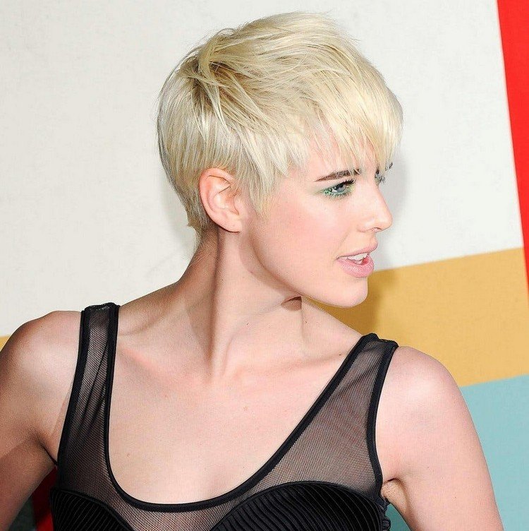 Blondínky 2021, dlhé strihy Pixie, 2021