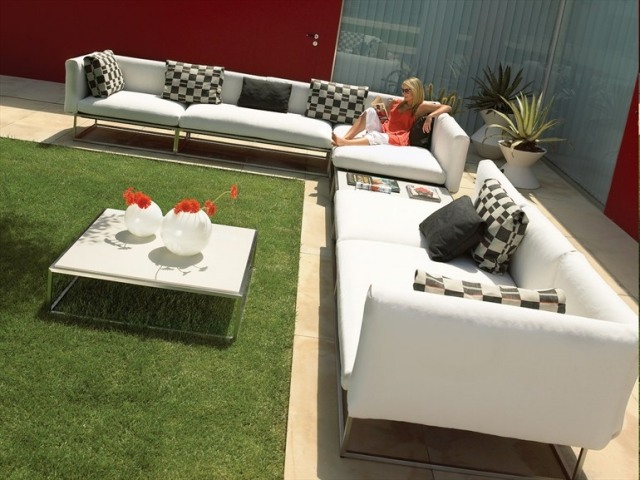 salónik záhradný výber nábytku dôležité hlboké široké krásne