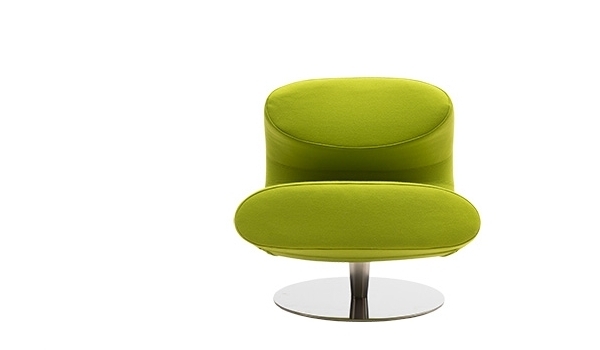 Zelené otočné kreslo Rio-Relax