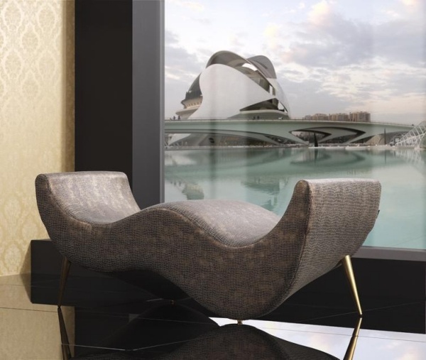 Zariadenie obývačky-dizajnový nábytok-klubová stolička kovové nohy-zlatá optika Zariadenie obývačky-dizajnový nábytok-klubová stolička oceľové nohy-zlatá optika