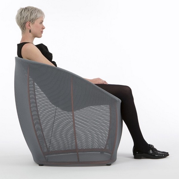 Spodná konštrukcia membránového ležadla, oceľový hliníkový rám, polyesterový závit