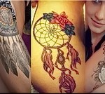 álomfogó tetoválás