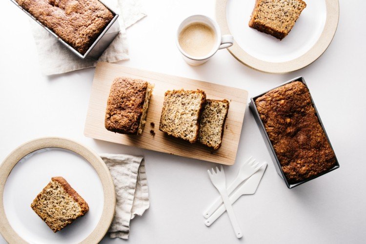 Nízkokalorické recepty z banánového chleba Pečte koláče bez cukru