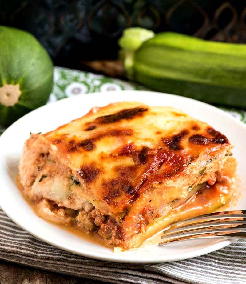 Lasagne s nízkym obsahom sacharidov a kapustou Talianske varenie Keto Výhody pri chudnutí