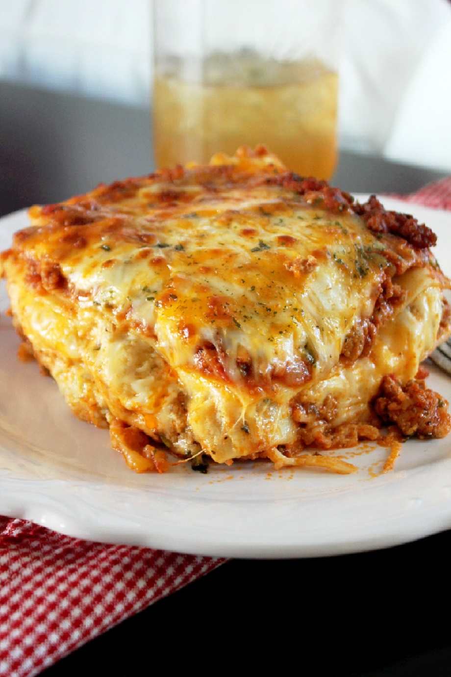Nízkosacharidový recept na lasagne Karfiolová marinarová omáčka Buďte zdraví a schudnite