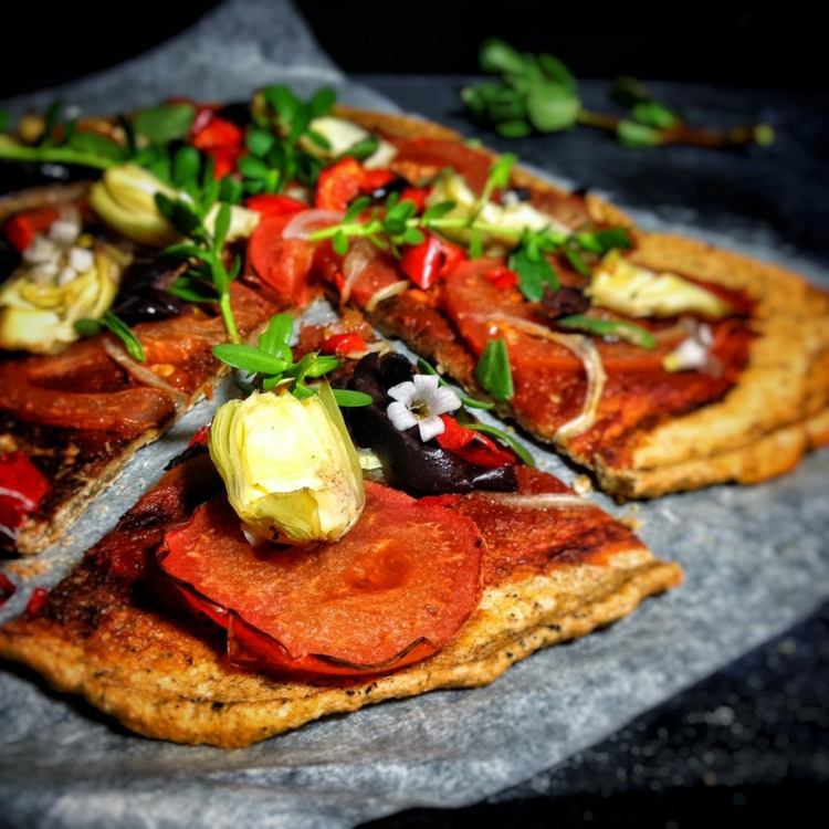 vegánska šošovica s nízkym obsahom sacharidov bez múky