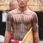 татуировка за мъже №251 - интересна версия на модела, която може да се използва добре за трансформиране и прилагане като амулети за татуировки за мъже