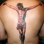 татуировка за мъже №822 - готина версия на картината, която може успешно да се използва за прецизиране и прилагане като амулети за татуировки за мъже