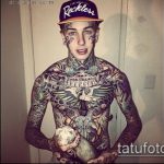 татуировка за мъже # 264 е готина версия на дизайна, която може да се използва добре за промяна и приложение като мъжки татуировки