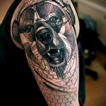 татуировка за мъже # 728 е готина версия на модела, която може успешно да се използва за промяна и приложение като татуировка за мъже