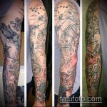 татуировка за мъже №418 - достойна версия на модела, която може успешно да се използва за промяна и прилагане като амулети за татуировка за мъже