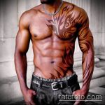 татуировка за мъже №575 - изключителна версия на модела, която може успешно да се използва за промяна и приложение като татуировка на ръката за мъже